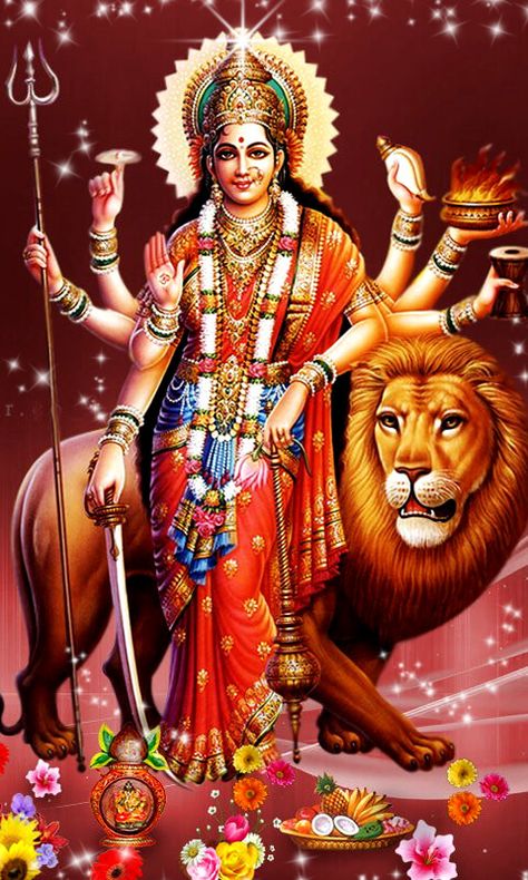 Santoshi Mata, Maa Ambe, Maa Durga, The Hindu, Hindu God, Hd Images, Jay, India