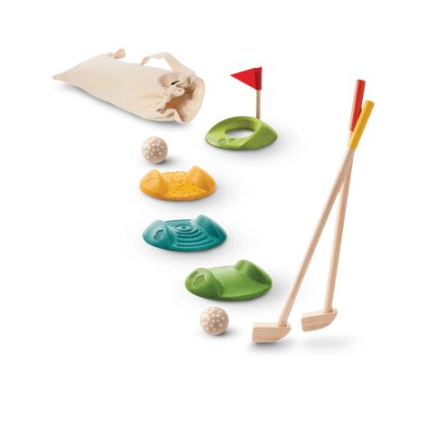 Mini Golf Set – BURKE DECOR Fun Educational Games, Miniature Golf, Golf Set, Plan Toys, Mini Golf, Shop Plans, Golf Sport, Golf Gifts, Golf Balls