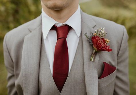 December Wedding Groomsmen, Groomsmen Attire Burgundy, Red Groomsmen Attire, Burgundy Groomsmen Attire, Wedding Colors 2025, Royal Purple Bridesmaid Dress, August Wedding Colors, Bridesmaid Dresses White, Wine Colored Wedding