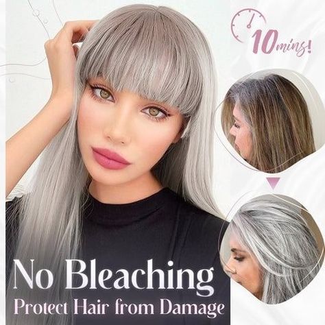 Glossy Hair Color, Bleaching Hair, Purple Dye, Glamorous Hair, Hair Color Shampoo, Glossy Hair, Beautiful Hair Color, Mixed Hair, Color Shampoo