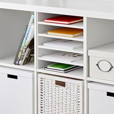 Kallax Insert, Kallax Shelf Unit, Kallax Shelving Unit, Cube Storage Unit, Kallax Shelf, Shelves White, Kallax Ikea, Garage Shelving, White Office