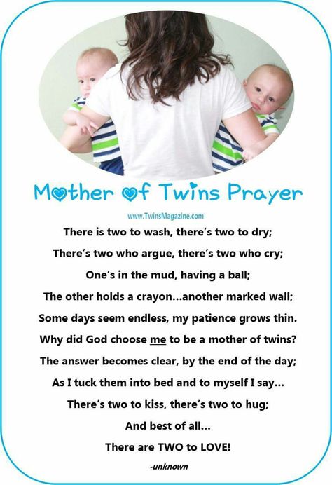 Mother of twins prayer Prayed For One Blessed With Two Twins, Mother Of Twins Quotes, Twins Quotes, Mother Of Twins, Twin Quotes, Twin Mum, Prayer For Parents, Family Advice, Twin Life