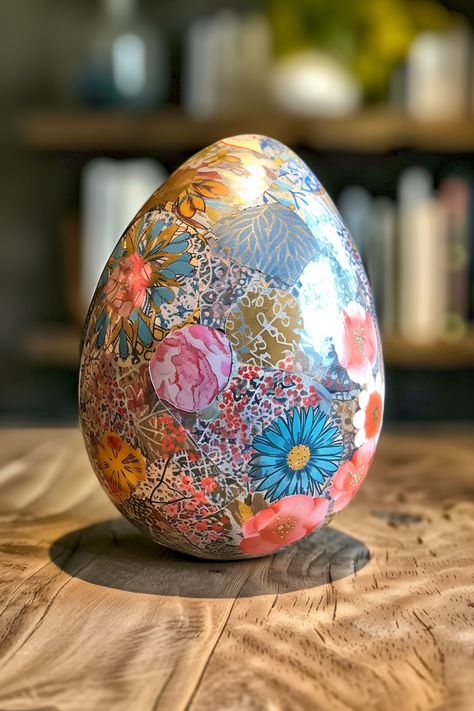 22 Creative Easter Egg Decorating Ideas to Try This Spring Faberge Eggs Craft, Fancy Easter Eggs, Creative Easter Egg Decorating, Eggs Craft, Egg Artwork, Unique Easter Eggs, Easter Egg Decorating Ideas, Century Egg, Blown Eggs