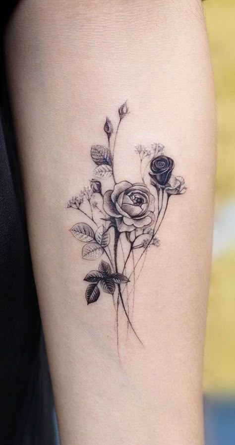 20+ Birth Flowers For June Tattoo Design Ideas For Females – EntertainmentMesh Tattoos Elbow, June Tattoo, Honeysuckle Tattoo, Rose Flower Tattoos, M Tattoos, Rose Tattoos For Women, Blue Rose Tattoos, Girl Arm Tattoos, Tattoos For Women Flowers