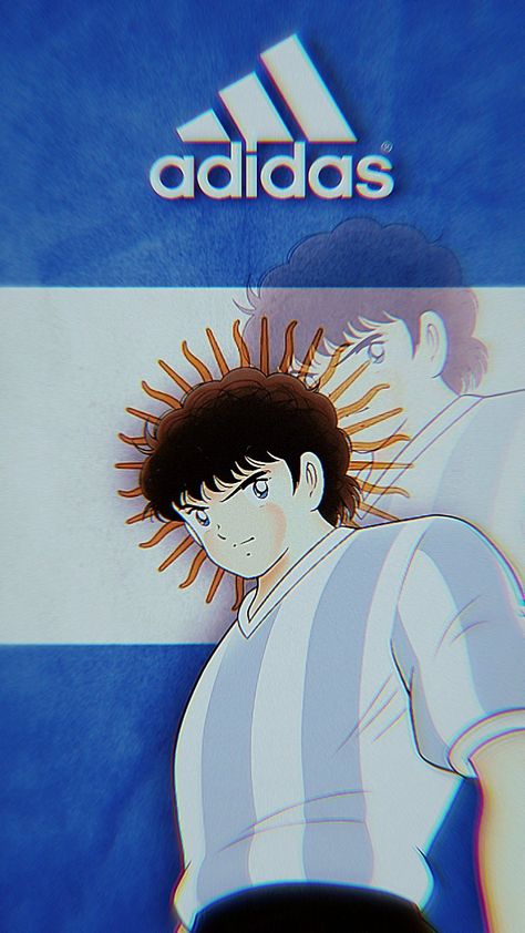 Captain Tsubasa, Character Wallpaper, Adidas, Japan, Iphone, Anime, Blue, Art