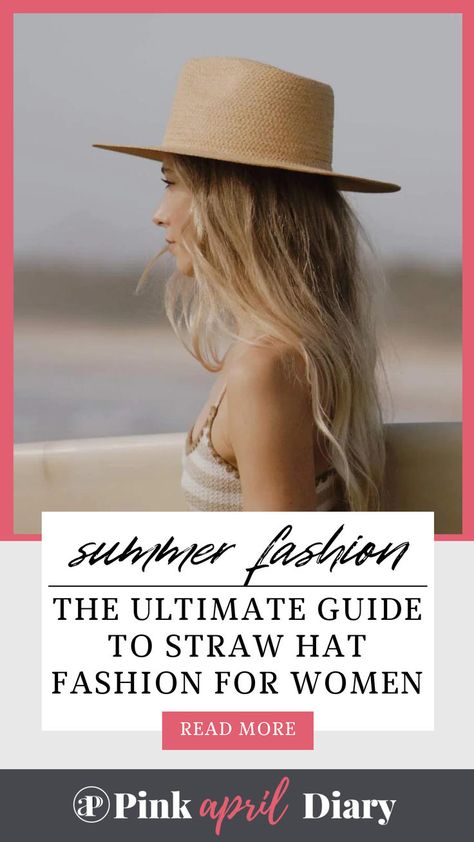 Summer is here and it's time to update your wardrobe with the latest of fashion trends 2023 style. If you're looking for an accessory that's both stylish and practical, look no further than straw hat fashion. My latest blog post showcases the best straw sun hats for women. From beach trips to brunch dates, these hat designs will keep you looking chic and protected from the sun's harmful rays. Click the link to read more about these summer outfit accessories today! Beach Hats Outfit, Straw Hats Outfit, Hat Outfit Summer, Weekend Getaway Outfits, Hats For Summer, Chic Travel Outfit, Summer Outfit Accessories, Cute Beach Outfits, Summer Straw Hat