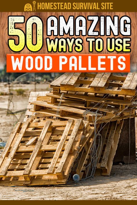 50 Amazing Ways to Upcycle Wood Pallets - Homestead Survival Site Pallet Board Projects, Scrap Wood Project, Homesteading Diy Projects, Upcycle Wood, Pallet Table Diy, Pallet Building, Diy Wood Pallet Projects, Pallet Furniture Designs, Pallet Projects Easy