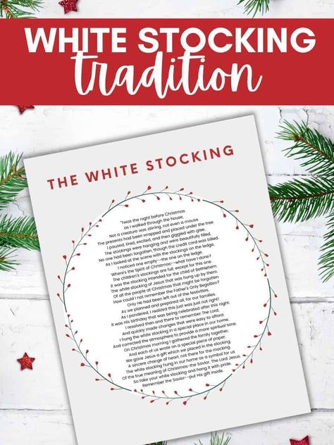 Secret Santa Rules Families, Christmas Poem, White Christmas Stockings, Christmas Stories, Christ Centered Christmas, Meaningful Christmas, Fun Christmas Games, Christmas Traditions Family, Christmas Poems