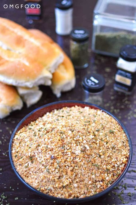 Seasoned Bread Crumbs Italian Bread Crumbs Recipe, Kfc Popcorn Chicken, Baked Popcorn Chicken, Cauliflower Popcorn, Homemade Bread Crumbs, Vegan Lentil Recipes, Sun Oven, Bread Crumbs Recipe, Seasoned Bread