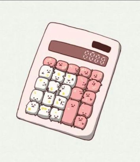 Kawaii calculator App Ikon, Arte Do Kawaii, Charmmy Kitty, So Kawaii, Kawaii Illustration, Cute App, Kawaii Things, Super Kawaii, Cute Kawaii Drawings