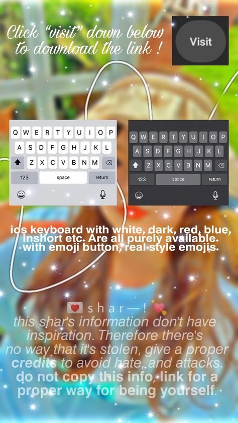 ♫︎ Ios keyboard with white and dark plus real style emojis ♫︎ TᗩᘜՏ :: Ios keyboard. Iphone keyboard. Dark. White. Ios emojis. Iphone emoji. link. Information. TᑌTOᖇIᗩᒪ :: 1. Click the "visit" first down below 2. After it, click the download button, and just follow the steps to open the settings up. Or to make allowed the app in a proper way. Either way fu. 3. After you already follow the keyboard's steps, then click the "done" and choose any themes u want like try the dark one for example. Tutorial Keyboard Iphone, Iphone Keyboard Themes Ios, Emoji Iphone Ios, Keyboard Dark, Ios Keyboard, Keyboard Iphone, Keyboard Tutorial, Ios Emojis, Emojis Iphone