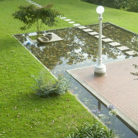 Peaceful Small Yard Design, Zen Garden Design, Garden Walkway, Modern Landscape Design, Pond Design, Luxury Garden, Décor Boho, Yard Design, Garden Pathway