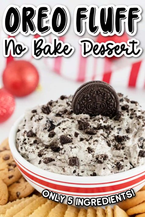 Oreo Delight Recipe, Oreo Fluff Recipe, Oreo Fluff Dessert, Oreo Dessert Easy, Oreo Fluff, Oreo Desserts, Oreo Dessert Recipes, Dessert Oreo, Fluff Recipe