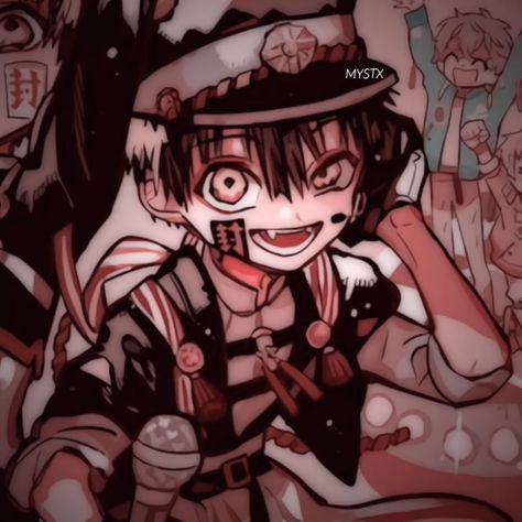 Hanako Christmas Pfp, Tbhk Matching, Toilet Bound Hanako, Matching Pfp's, Profile Ideas, Halloween Matching, Toilet Bound Hanako Kun, Matching Wallpaper, Toilet Bound