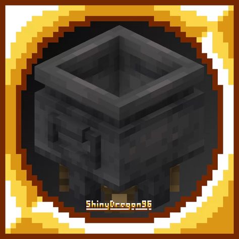 Shiny's Cauldrons Minecraft Texture Pack Minecraft Cauldron, Pixel Painter, Minecraft Texture Pack, Minecraft 1, Minecraft Mods, Circle Art, Texture Packs, Style Guides, Minecraft