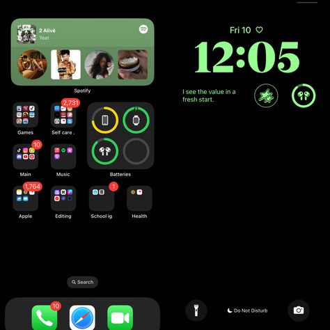 Simple Iphone Home Screen Layout, Phone Organization Home Screen Simple, Iphone Home Screen Layout Organized Simple, Simple Iphone Layout Ideas, Phone Themes Simple, Iphone Simple Layout, Simple Home Screen Ideas, Cool Home Screens, Simple Phone Organization