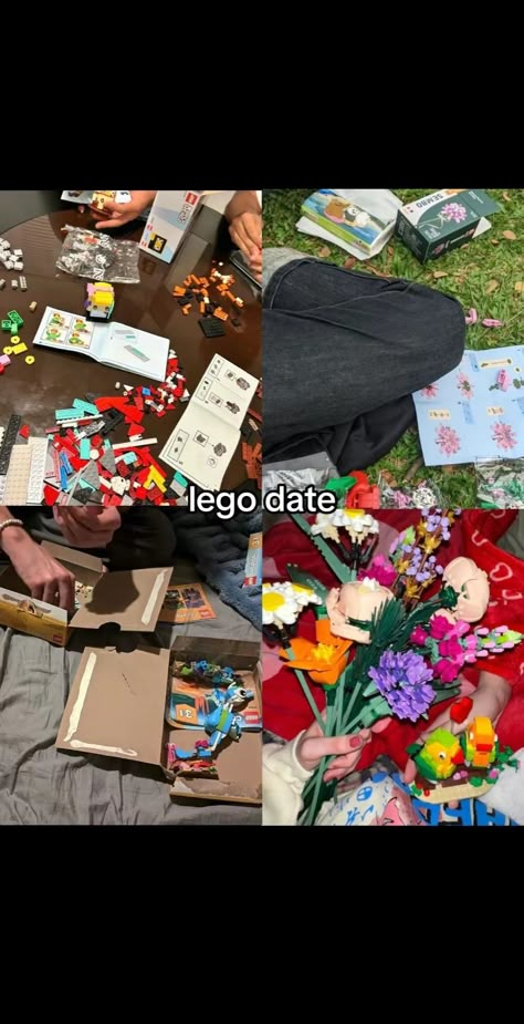 Lego Date, Things To Do With Your Boyfriend, Dream Dates, Date Activities, Romantic Date Night Ideas, Date Idea, Couple Activities, Cute Date Ideas, Dream Date