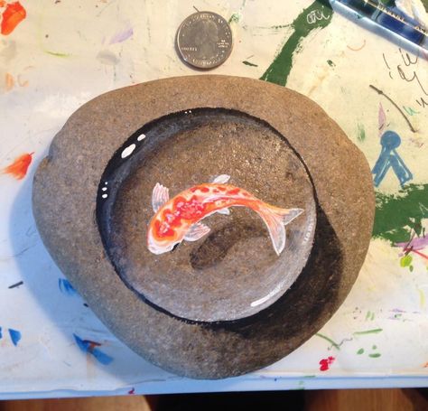 Rock Painting Realistic, 3d Rock Painting, Rachel’s Rocks Canada, Rock Painting Art Acrylics, Stone Art Painting Creative, Stone Painting Aesthetic, Drawing On Stones, Rock Painting Animals, Animal Rock Painting