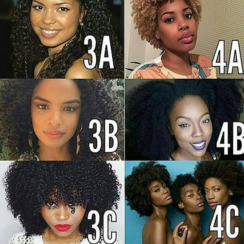 What's your curl pattern? Hair Type Chart, Natural Hair Curls, Black Hair Types, Cabello Afro Natural, 3c Hair, Curly Natural Hair, Afro Textured Hair, Type 4 Hair, Pelo Afro