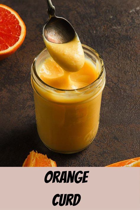 Orange Curd, Lemon Curd Recipe, Chocolate Waffles, Curd Recipe, Easy Homemade Recipes, Homemade Recipe, Scrumptious Desserts, Baked Dessert Recipes, Orange Cake