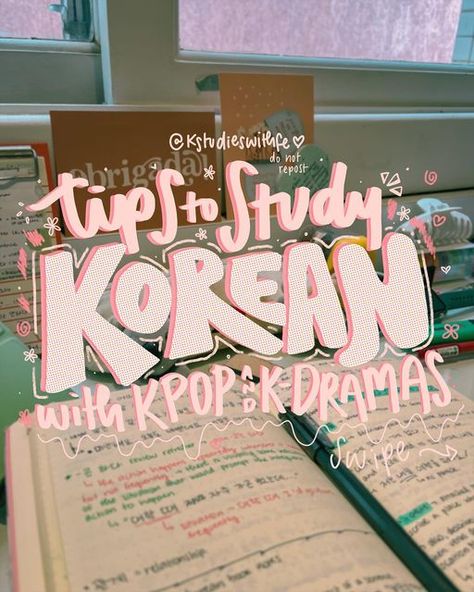 How To Study Korean At Home, Study Korean With Me, Weekend Study Plan, Korean Study Plan, Study Korean Notebook, How To Study When You Don't Want To, Korean Study Schedule, How To Study Korean, Lazy Study Schedule