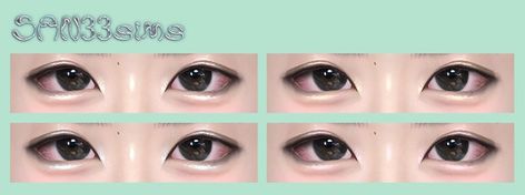 【333】Jelly-Eye-glitter. | Patreon Sims Aegyo Sal, Sims 4 Eye Glitter, Sims4 Lip Slider, Sims 4 Kpop Makeup, Sims 4 Eye Lashes Cc, Sims4 Cc Makeup Contour, Sims 4 Aegyo Sal, Sims 4 333, Sims 4 Douyin Makeup Cc