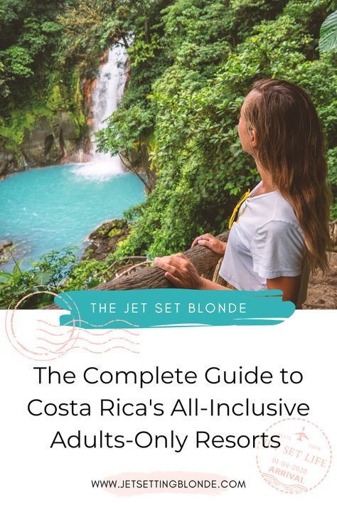 The Complete Guide to Costa Rica's All-Inclusive Adults-Only Resorts — The Jet Set Blonde All Inclusive Costa Rica Resorts, Costa Rica All Inclusive Resorts, Costa Rica For Seniors, 7 Day Costa Rica Itinerary, Costa Rica Itenary, Costa Rica Quepos, Costa Rica Resorts, Spa Offers, Bay View