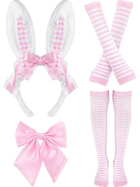 White bunny costume