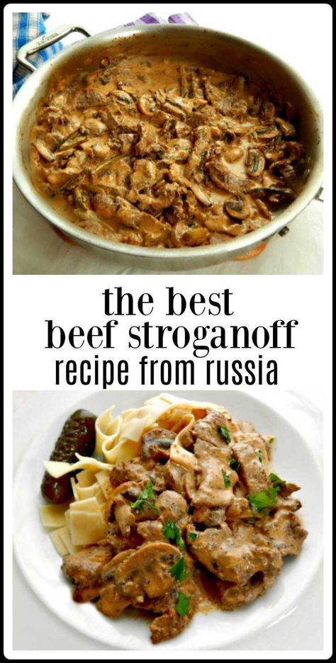 Beef Stragonoff Recipe, Stragonoff Recipe, Best Beef Stroganoff, Beef Steak Recipes, Stroganoff Recipe, European Cuisine, Last Words, Beef Recipes Easy, Beef Stroganoff