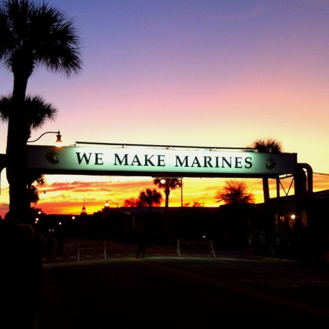 Parris Island SC Marine Corps Bootcamp Parris Island, Marine Corps Bootcamp, Marine Son, Marines Boot Camp, Usmc Mom, Marine Family, Usmc Wife, Marine Love, Marines Girlfriend