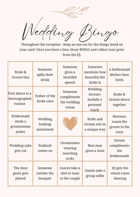 Wedding Bliss Bingo: A Joyful Game for Celebrating Love Wedding Bingo, Bingo Casino, Free Printable Bingo Cards, Bingo Online, Free Bingo Cards, Wedding Reception Games, Bingo Template, Bingo Set, Wedding Game