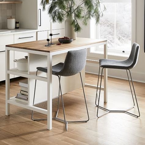 Butcher block counters