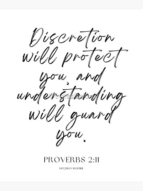 Proverbs 31:11, Discretion Quotes, Bible Proverbs, Proverbs 2, Proverbs 11, Proverbs 12, Proverbs Quotes, Bible Study Verses, Bible Knowledge