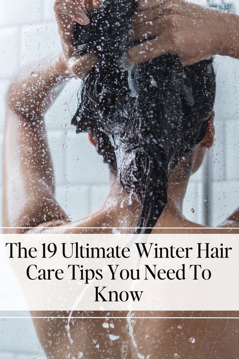 If you live in an area with harsh winter weather, you will probably notice that the cold winter months can zap your hair of all moisture and leave it feeling dry and parched. With the right winter hair care routine and hair products, you can avoid most of the damage that commonly occurs during the winter or bring dry hair back to health. hair care, hair care routine, hair care tips, hair care aesthetic, hair care products, hair care routine daily, hair care tips for growth Winter Hair Care Routine, Nighttime Hair Routine, Hair Care Tips For Growth, Aesthetic Hair Care, Winter Hair Care Tips, Hair Care Aesthetic, Routine Hair Care, Hair Care Routine Daily, Skincare Routine 20s