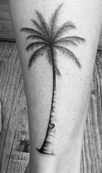 🌴 TROPICAL DREAMS on Pinterest & Instagram • PALM TREE THEMED TATTOOS #tropicaldreeamsonpinterest #palm #palms #palmtree #palmtrees #tropicaldreams #palmtreetats #palmtreestats #palmtreetattoo #palmtreetattoos #tattoos #oceantattoo #oceantattoos #nauticaltattoos #tattoophotography #tattoophotos #tropicalsunsets #ocean #beach #seatattoos #nauticaltattoo Palm Tree On Calf Tattoo, Palm Tree With Hibiscus Tattoo, Palm Tree Tattoo Forearm Women, Double Palm Tree Tattoo, Palm Trees Tattoo Design, Key West Tattoo, Palm Tree Tattoos For Women, Beach Tattoos For Women, Palm Tree Tattoo Ideas