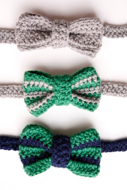 Crochet Patterns Free Baby Boy, Tie Pattern Free, Crochet Bow Ties, Make A Bow Tie, Tie Crochet, Boy Crochet Patterns, Baby Boy Bow Tie, Crochet Patterns Baby Boy, Baby Headbands Crochet