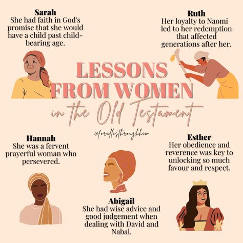 Did you know the Bible is filled with many lessons that we can learn from the women in the Bible? In the blog post, I share with you 5 women from the Old Testament whom you can learn from and apply these lessons to your walk with Jesus Christ. #christianblogger #christianblog #bible #biblestudy #prayer #scripture #verse #womanofgod #christiangirl #christianwomen #jesus #christ #quotes #christianquotes #womeninthebible #biblicalwomanhood #biblicalwomen #proverbs31woman Women Of The Bible Study, Woman Of The Bible, Prayer Walk, Biblical Women, Women In The Bible, Walk With Jesus, Holy Girl, Women Of The Bible, Woman Of God