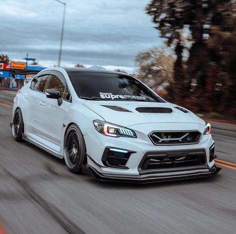 WRX Daily on Instagram: “Rate this Build 1-100 🔥 Click the link in our bio to get started shopping for your next modification 🛍 - |🚘: @wrxbryan” Wrx Mods, Funny Photos Ideas, White Cars, Car Interior Diy, Cars Ideas, Southern Maine, Girly Car Accessories, Cool Car Accessories, Pimped Out Cars