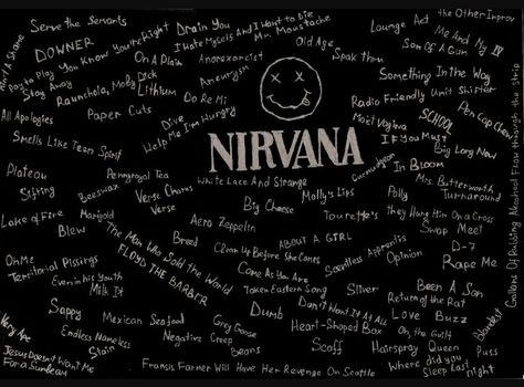 Computer Wallpaper Grunge, Nirvana Wallpaper Laptop, Nirvana Wallpaper Iphone, Wallpaper Iphone Grunge, Nirvana Logo Wallpaper, Nirvana Wallpaper, Nirvana Logo, Nirvana Songs, 90s Wallpaper Hip Hop