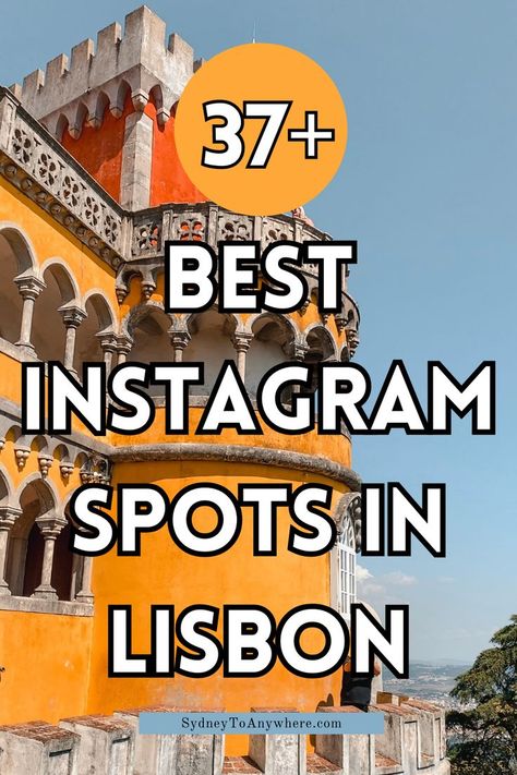 Best Instagram Spots in Lisbon Instagram Spots Lisbon, Lisbon Portugal Instagram Spots, Lisbon Portugal Photo Ideas, Lisbon Instagram Photos, Lisbon Instagram Spots, Lisbon Photos Ideas, Lisbon Pictures, Lisbon Portugal Photography, Lisbon Instagram