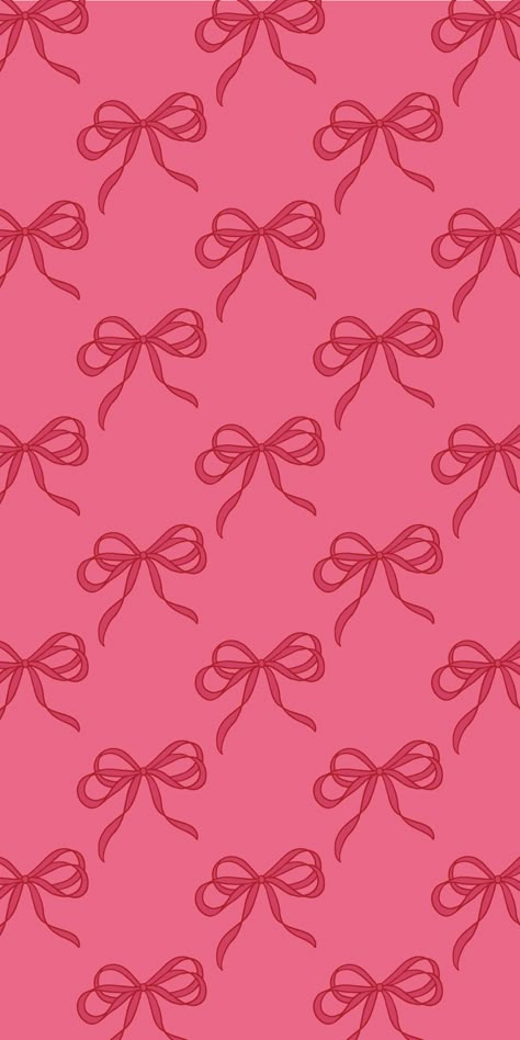 Red And Pink Coquette Wallpaper, Pink Red Lockscreen, Red Coquette Background, Bow Screensaver, Valentines Phone Wallpaper Aesthetic, Pink And Red Wallpaper, Pink Bow Wallpaper, Pink And Red Wallpapers, Valentines Pattern