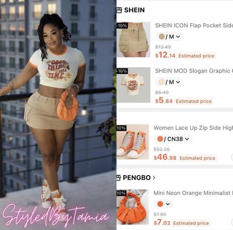 Skirt Outfits Black Women Shein, Fashion Nova Outfits Baddie Summer, Shein Spring Outfit Ideas 2024, Baddie Shein Outfits Going Out, Shein Inspired Outfits Birthday, Shein Outfits Summer Plus Size, Shein Outfits Summer 2020 Baddie, Shien Clothes Outfits Ideas Summer, Shein Outfits Inspo Black Women