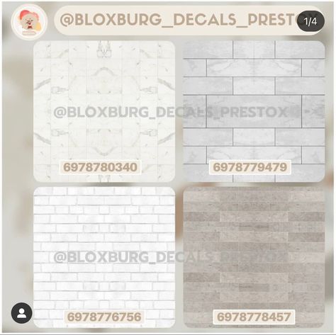 Bloxburg Traditional Wallpaper Codes, Codes For Wallpaper In Bloxburg, Bloxburg Luxury Decal Codes, Kitchen Tiles Bloxburg Codes, Tile Codes Bloxburg, Bloxburg Bathroom Tiles Codes, Bloxburg Coastal Kitchen Decals, Stone Wall Decal Bloxburg, Backsplash Kitchen Bloxburg Codes