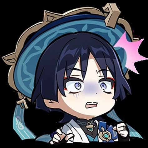 Sticker Maker - Genshin Impact 10 Wanderer Scaramouche, Wanderer Art, Sticker Maker, Chibi Characters, Cute Chibi, Cool Stickers, Phone Themes, South Park, Anime Chibi