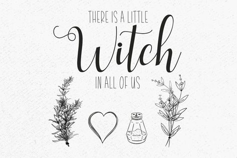 There is a Little Witch in All of Us SVG Practical Magic Svg - Etsy Lithuania Practical Magic Tattoo, Wiccan Illustration, Witch Quotes, Magic Tattoo, Theme Tattoo, Witch Magic, Witchy Stuff, Practical Magic, Cricut Cut Files