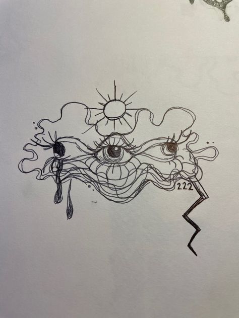 Tattoos Ideas Bpd Face, Tattoos Borderline Personality, Derealization Sketch Tattoo, Body Disphorphia Tattoo, Bipolarity Tattoo, Small Tattoo Ideas Bpd, Tattoo For Bpd People, Tattoo Ideas For Borderline Personality, Psycadelic Tattoo Ideas