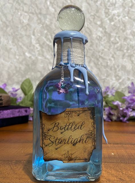 Magical Potion-Home Decor-Crystals-Color Changing-DO NOT DRINK Potion Decorations, Witch Potions Aesthetic, Potion Bottles Aesthetic, Potion Bottle Decor, Cool Potion Bottles, Witchy Potion Bottles, Potions Aesthetic, Decorative Potions, Witch Potion Bottles