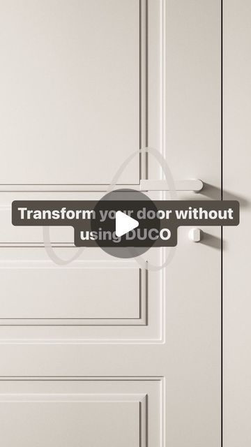 Furniture Factoree on Instagram: "Transform your door without using DUCO🚪  ENAMEL PAINT: When renovating or transforming your doors, opt for Enamel paint instead of DUCO/PU for a lasting finish. Here are some essential tips to remember:  - Use a compressor machine or a spray gun for painting to ensure a smooth application. - Avoid using a roller or brush, as they may result in uneven surfaces. - Prioritize thorough base preparation to prevent undulations or spray marks. By following these guidelines, you can achieve a flawless door makeover that enhances both aesthetics and durability.  Follow @furniturefactoree for more interior tips!  [Door renovation tips, Enamel paint for doors, Spray painting techniques, Avoiding spray marks on doors, DIY door transformation, Professional door painti Change Door Color, Duco Finish Door Design, Pu Door Design, Door Transformation Diy, Paint For Doors, Door Painting Ideas Bedroom, Duco Finish, Door Renovation, Door Transformation