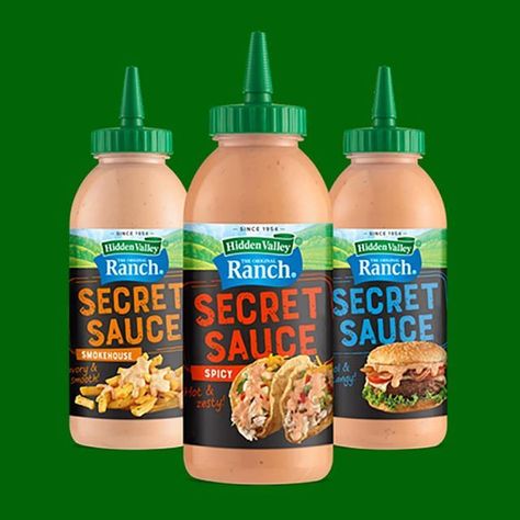 Secret Sauce Recipe, Taco Mix, Hidden Valley Ranch, Bottle Design Packaging, Food Png, Grocery Foods, Gadgets Kitchen Cooking, Healthy Groceries, Hidden Valley