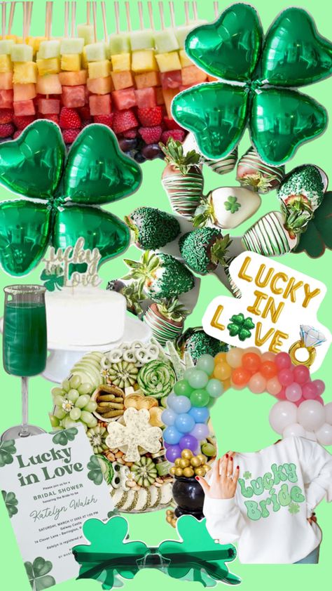 Dinner Party Themes, Saint Patties, Lucky In Love, St Pattys, St Patrick’s Day, St Patrick, Dinner Party, Party Themes, Bridal Shower